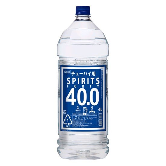 スピリッツ40.0　フォーティー（4L）