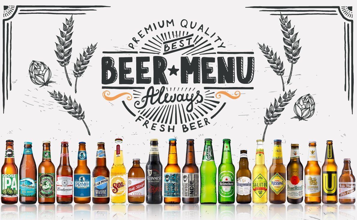 輸入ビール特集　導入メリットがたくさん！家飲みとの差別化アイテム