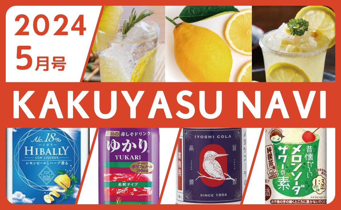 先月のトレンドをプレイバック！ 2024年5月号 KAKUYASU NAVI