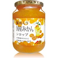 果肉入り国産みかんシロップ