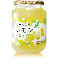 ピール入りレモンシロップ