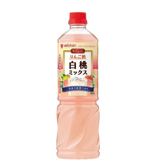 ミツカンビネグイット りんご酢白桃ミックス