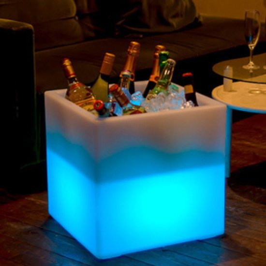 光るボトルクーラースクエア