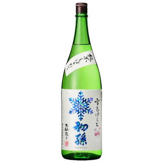 初孫 雪色ぽえむ 純米しぼりたて