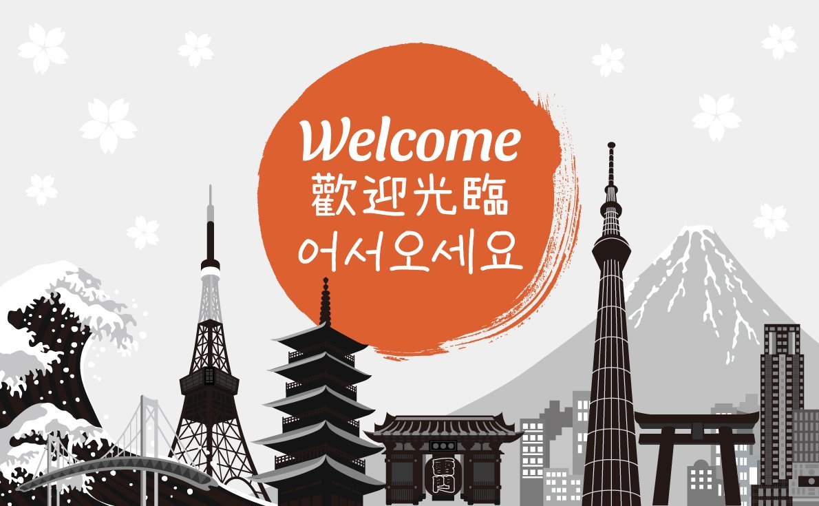 インバウンド対策に!飲食店で使える接客用語集【英語・中国語・韓国語】