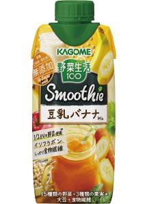 カゴメ野菜生活100スムージー 豆乳バナナMix