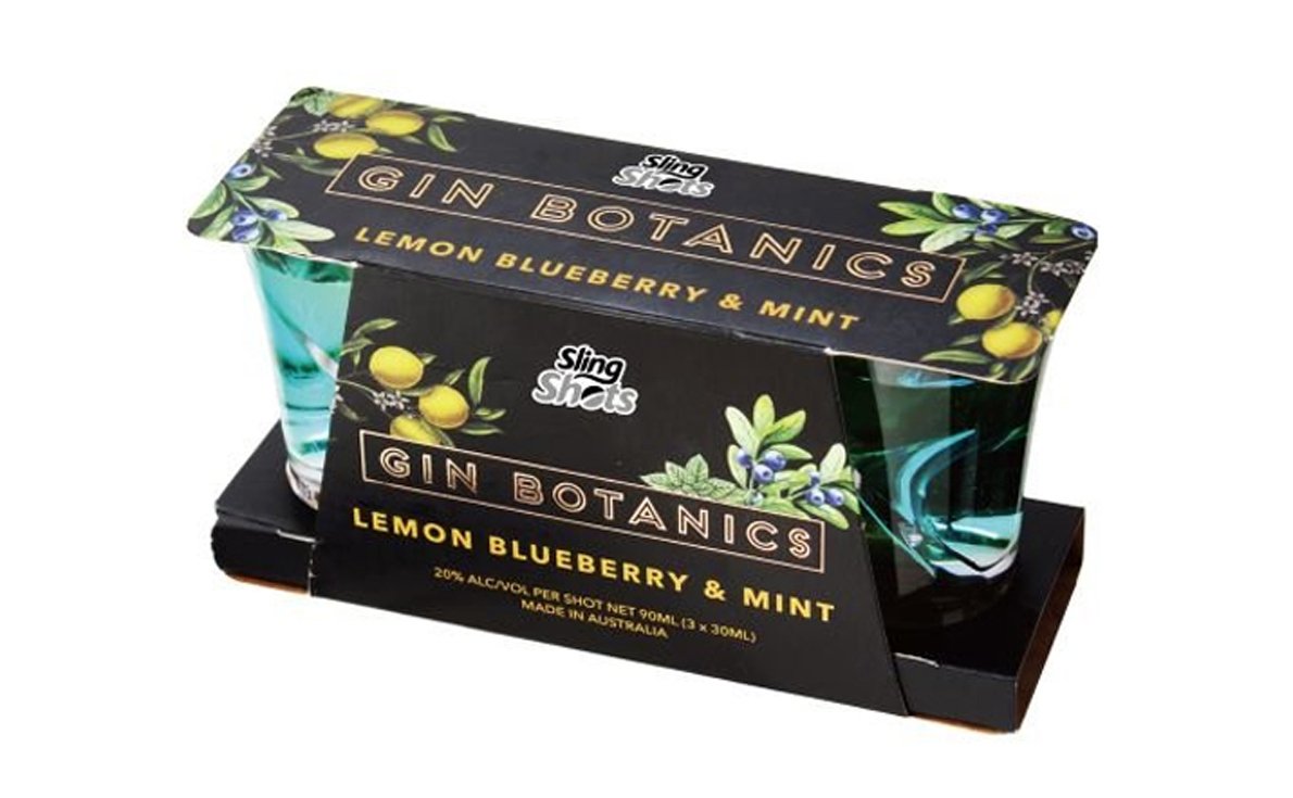スリングショット・ジン レモンブルーベリー＆ミント