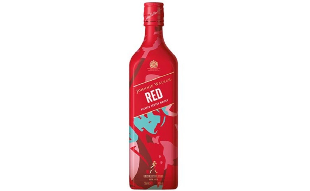 「ジョニーウォーカー レッドラベル」2021年限定デザイン