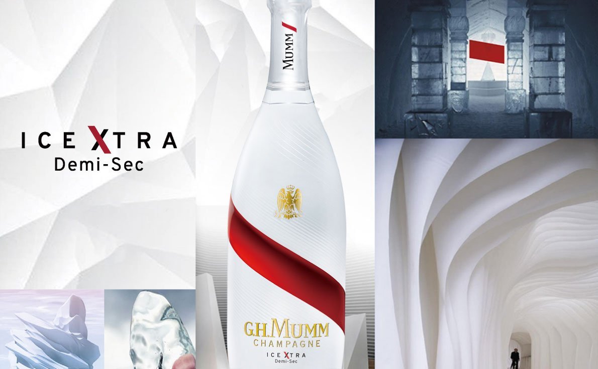 楽しみ方色々！甘口シャンパーニュ「マム アイス エクストラ」を3本購入で、サンプルを1本プレゼント！