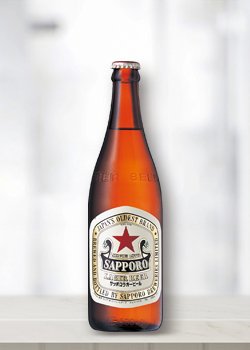 サッポロ ラガービール 中瓶