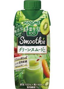 カゴメ野菜生活100スムージー グリーンスムージーMix